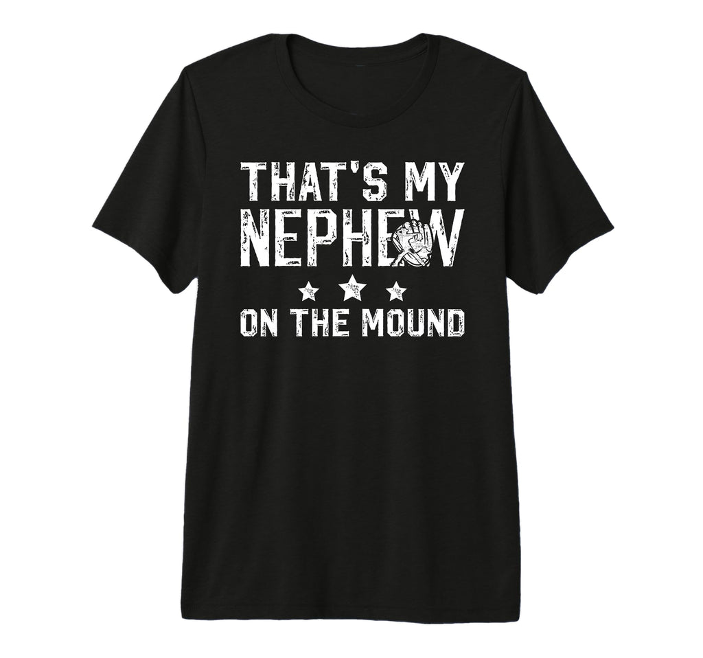 Mens Proud Baseball Pitcher Uncle T-Shirt - Unique Graphic for Adults - T-Shirt, Sweatshirt, Hoodie