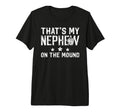 Mens Proud Baseball Pitcher Uncle T-Shirt - Unique Graphic for Adults - T-Shirt, Sweatshirt, Hoodie