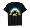 Atlanta Georgia Rainbow T-Shirt - Trendy Graphic Unisex - T-Shirt, Sweatshirt, Hoodie
