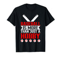 Baseball Is More Than Just Hobby T-Shirt - Minimalist Print for Adults - T-Shirt, Sweatshirt, Hoodie
