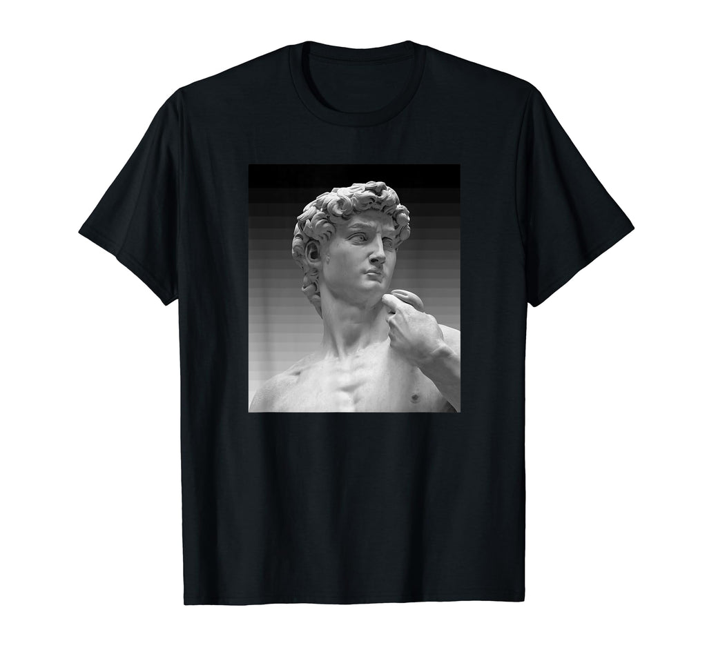 Greek Bust Aesthetic Vaporwave T-Shirt - Novelty Apparel Unisex - T-Shirt, Sweatshirt, Hoodie