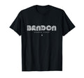 Bandon Oregon 70S 80S Type T-Shirt - Fun Novelty Design Men Women - T-Shirt, Sweatshirt, Hoodie