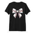 Coquette Bow Baseball Game Day Cheer T-Shirt - Streetwear Style for Adults - T-Shirt, Sweatshirt, Hoodie