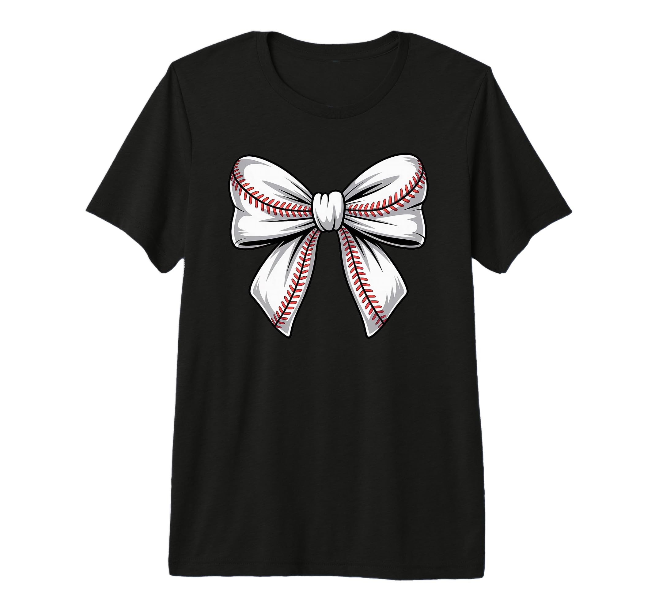 Coquette Bow Baseball Game Day Cheer T-Shirt - Streetwear Style for Adults - T-Shirt, Sweatshirt, Hoodie