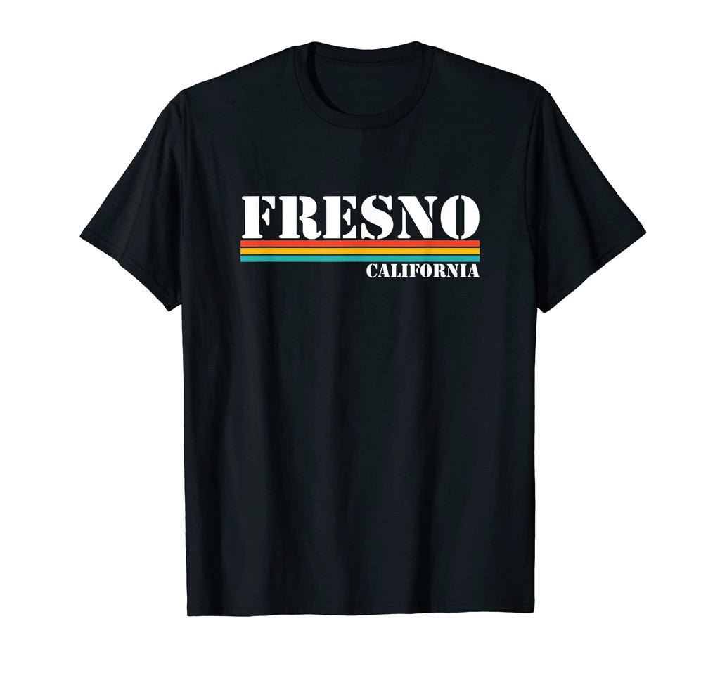 Fresno California Stripes T-Shirt - Trendy Graphic Men Women - T-Shirt, Sweatshirt, Hoodie