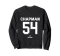 Aroldis Chapman 54 New York Mlbpa Sweatshirt - Novelty Apparel for Adults - T-Shirt, Sweatshirt, Hoodie