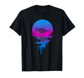 Sunset Manta Ray T-Shirt - Aesthetic Graphic Men Women - T-Shirt, Sweatshirt, Hoodie