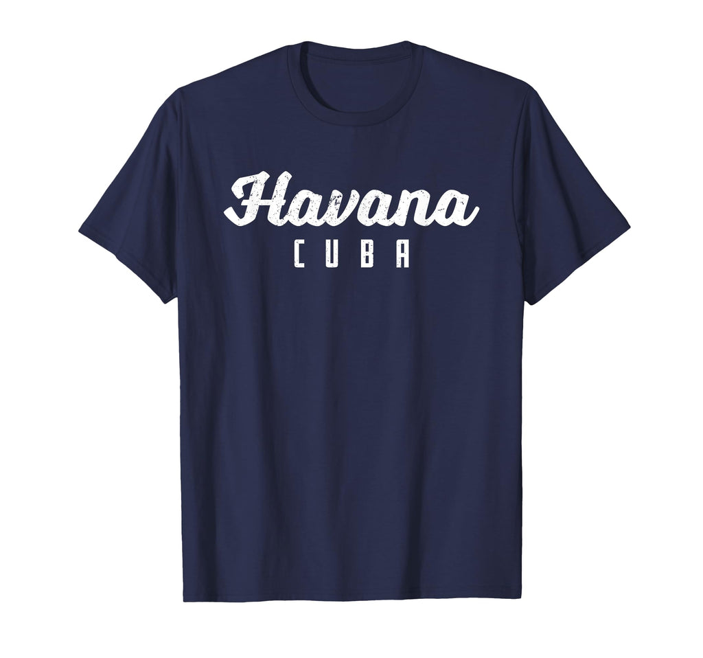 Havana Cuba Distressed T-Shirt - Graphic Print Men Women - T-Shirt, Sweatshirt, Hoodie