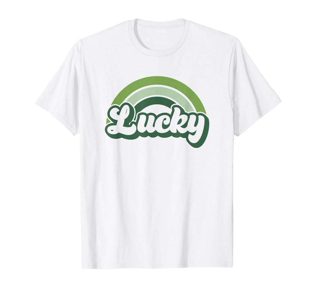 Lucky Green St Patricks Rainbow Hoodie - Casual Everyday Wear for Adults - T-Shirt, Sweatshirt, Hoodie