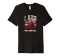 I Ride America And Rock And Roll T-Shirt - Casual Everyday Wear for Adults - T-Shirt, Sweatshirt, Hoodie