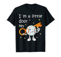 Im Little Door Key Pun Baseball Family T-Shirt - Unique Graphic Unisex - T-Shirt, Sweatshirt, Hoodie
