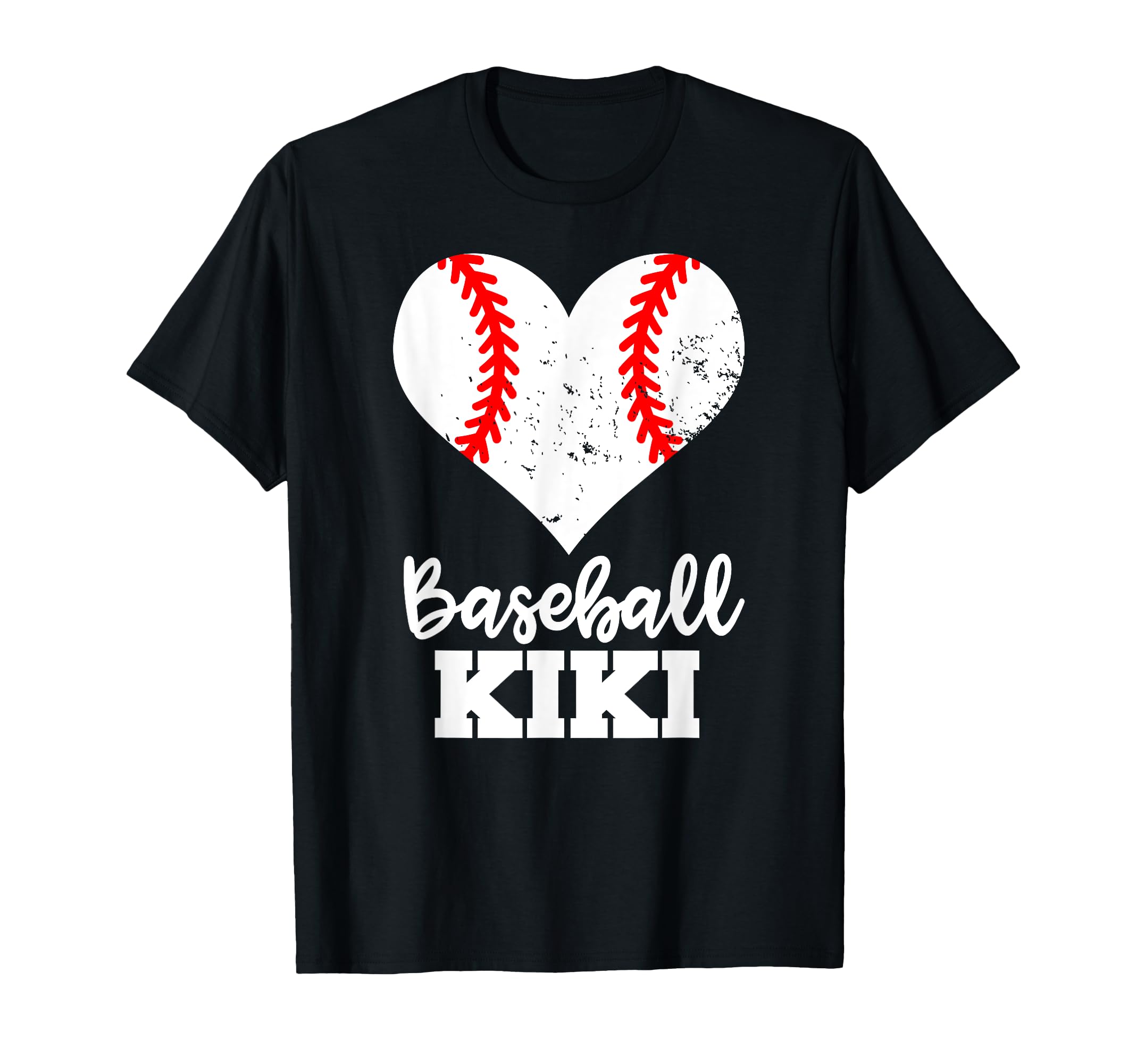 Baseball Kiki Funny Baseball Heart T-Shirt - Graphic Print for Adults - T-Shirt, Sweatshirt, Hoodie