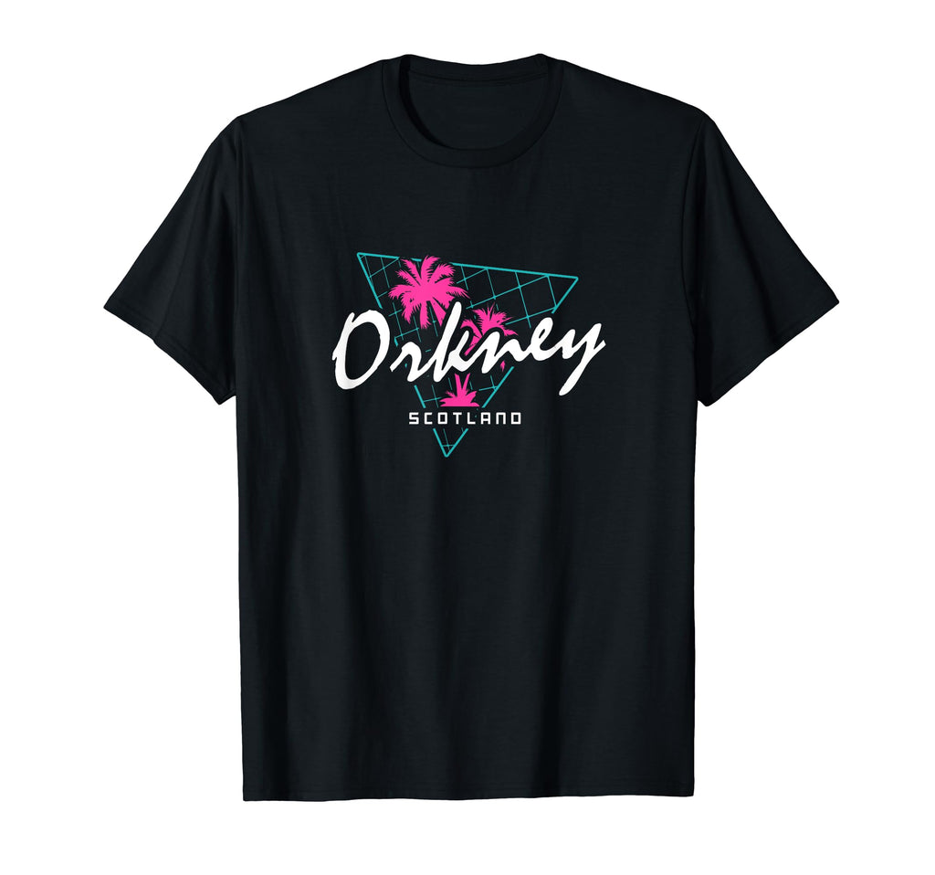 Orkney 80S Neon T-Shirt - Minimalist Print Men Women - T-Shirt, Sweatshirt, Hoodie
