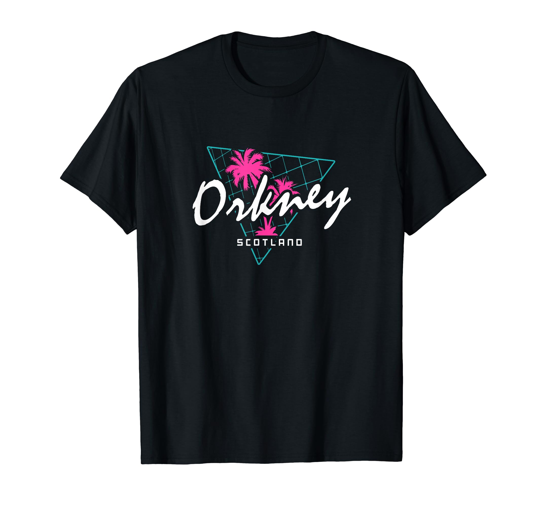 Orkney 80S Neon T-Shirt - Minimalist Print Men Women - T-Shirt, Sweatshirt, Hoodie