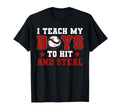 Baseball Mom Dad I Teach My To Hit And T-Shirt - Trendy Graphic Men Women - T-Shirt, Sweatshirt, Hoodie