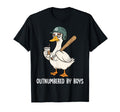 Funny Goose Baseball Mom Coffee T-Shirt - Graphic Print for Adults - T-Shirt, Sweatshirt, Hoodie
