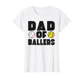 Dad Ballers Softball Baseball T-Shirt - Unique Graphic for Adults - T-Shirt, Sweatshirt, Hoodie