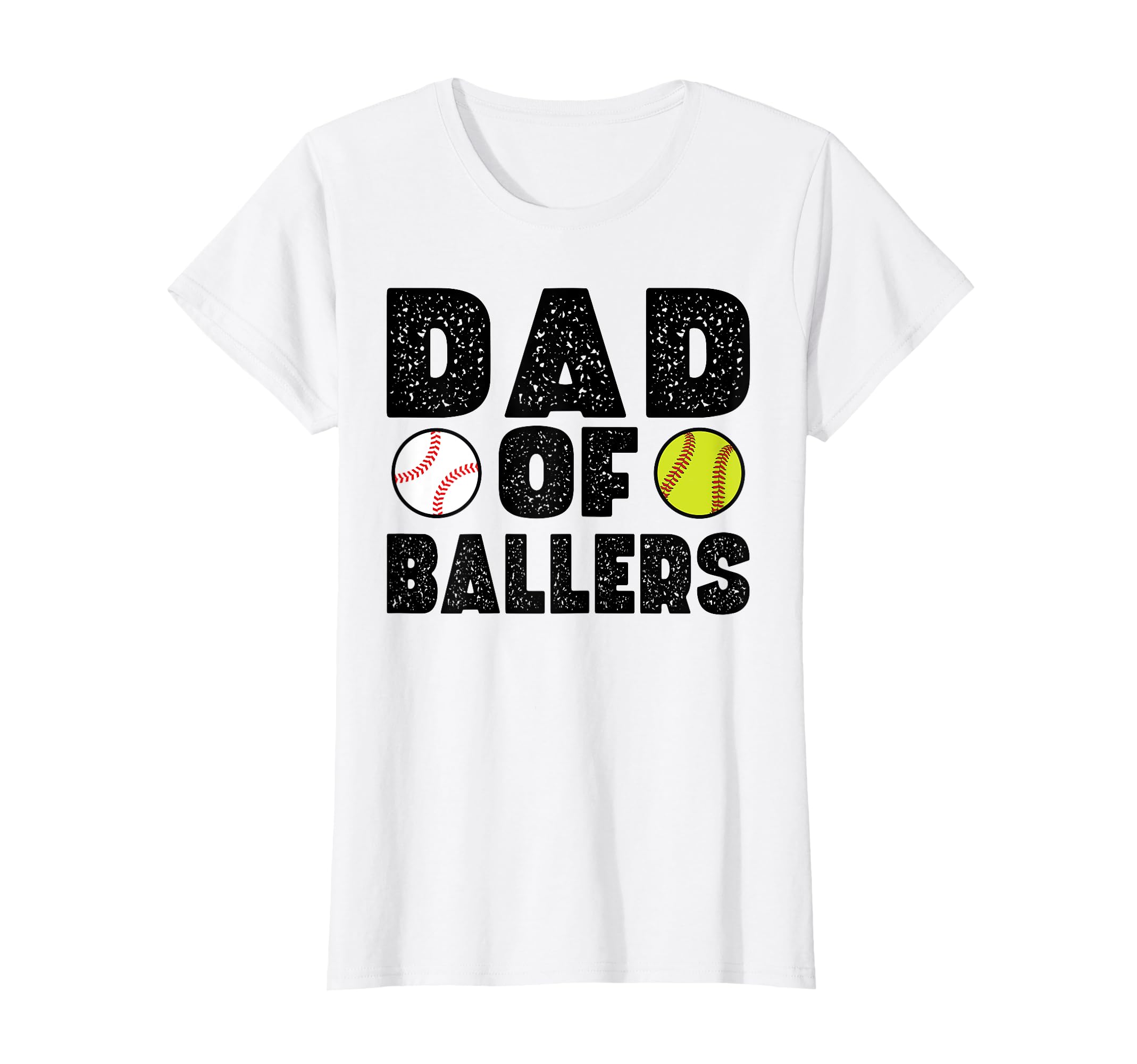 Dad Ballers Softball Baseball T-Shirt - Unique Graphic for Adults - T-Shirt, Sweatshirt, Hoodie
