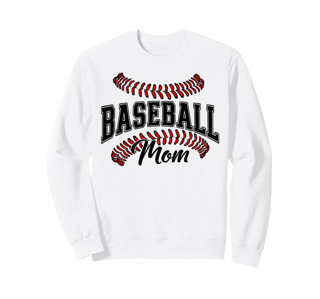 Baseball Mom Baseball Lovers Funny Sweatshirt - Minimalist Print Unisex - T-Shirt, Sweatshirt, Hoodie