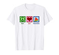 Peace Love Watermelon T-Shirt - Trendy Graphic Men Women - T-Shirt, Sweatshirt, Hoodie