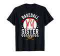 Baseball Sister Baseball Player T-Shirt - Trendy Graphic Men Women - T-Shirt, Sweatshirt, Hoodie