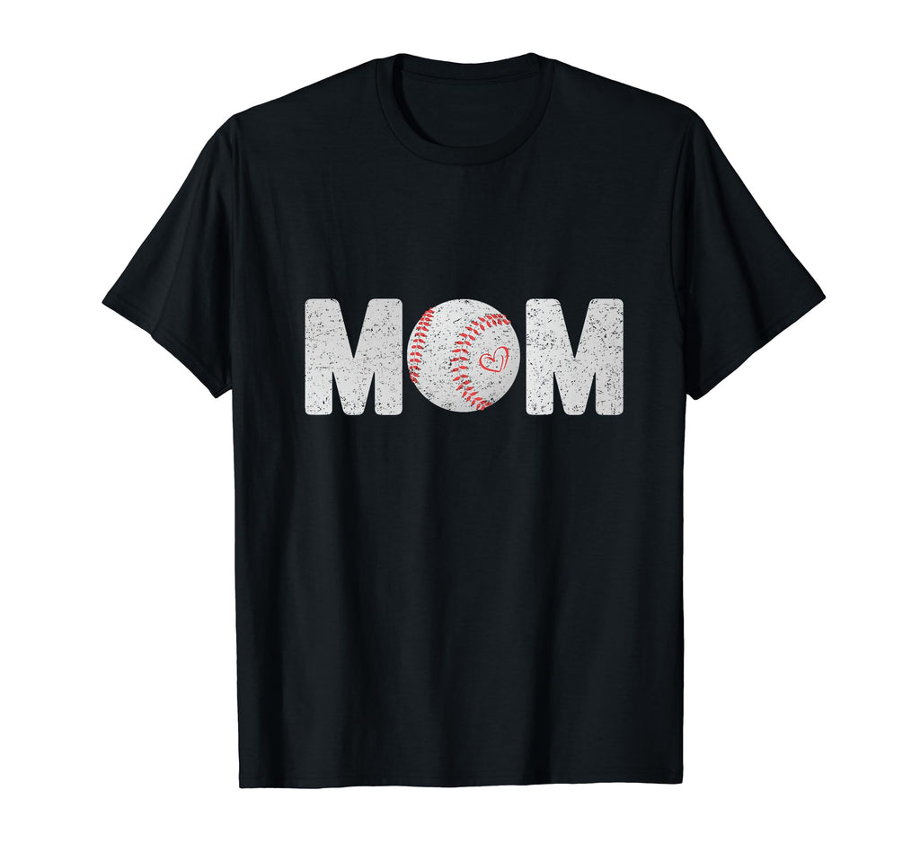 Gift Mom Baseball Mom T-Shirt - Trendy Graphic for Adults - T-Shirt, Sweatshirt, Hoodie