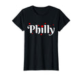 Philadelphia Pennsylvania Hearts Philly T-Shirt - Unique Graphic Men Women - T-Shirt, Sweatshirt, Hoodie