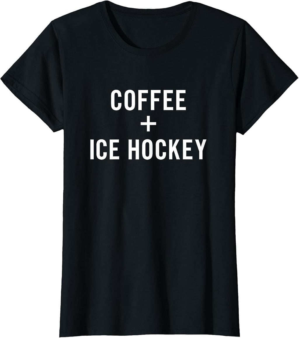 Coffee and Ice Hockey Merch Shop - Adult & Kids T-Shirts, Sweatshirts & Hoodies apparel design preview 1
