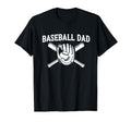 Baseball Dad Happy Fathers Day Wife T-Shirt - Novelty Apparel Unisex - T-Shirt, Sweatshirt, Hoodie