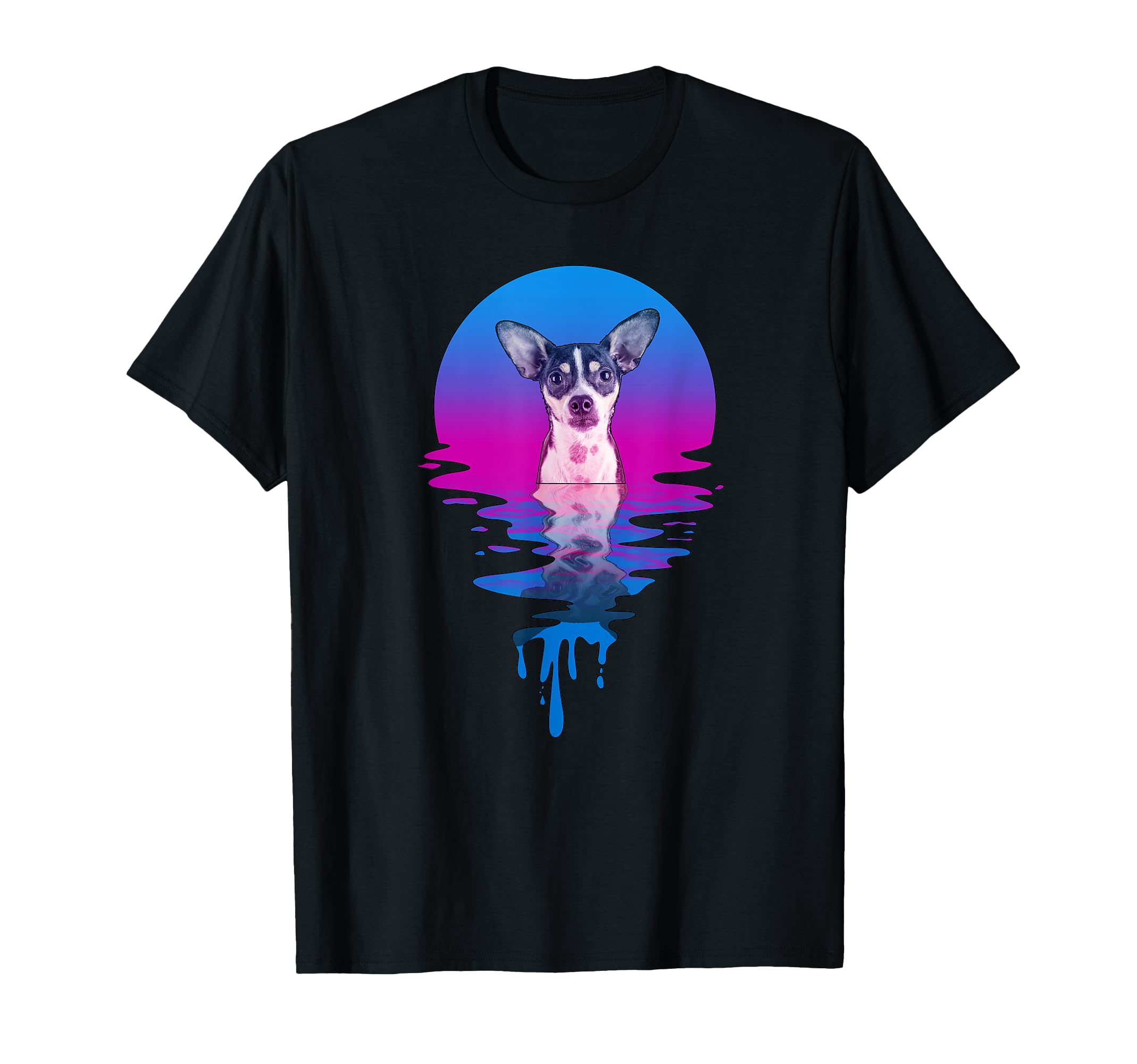 Sunset Rat Terrier T-Shirt - Streetwear Style for Adults - T-Shirt, Sweatshirt, Hoodie