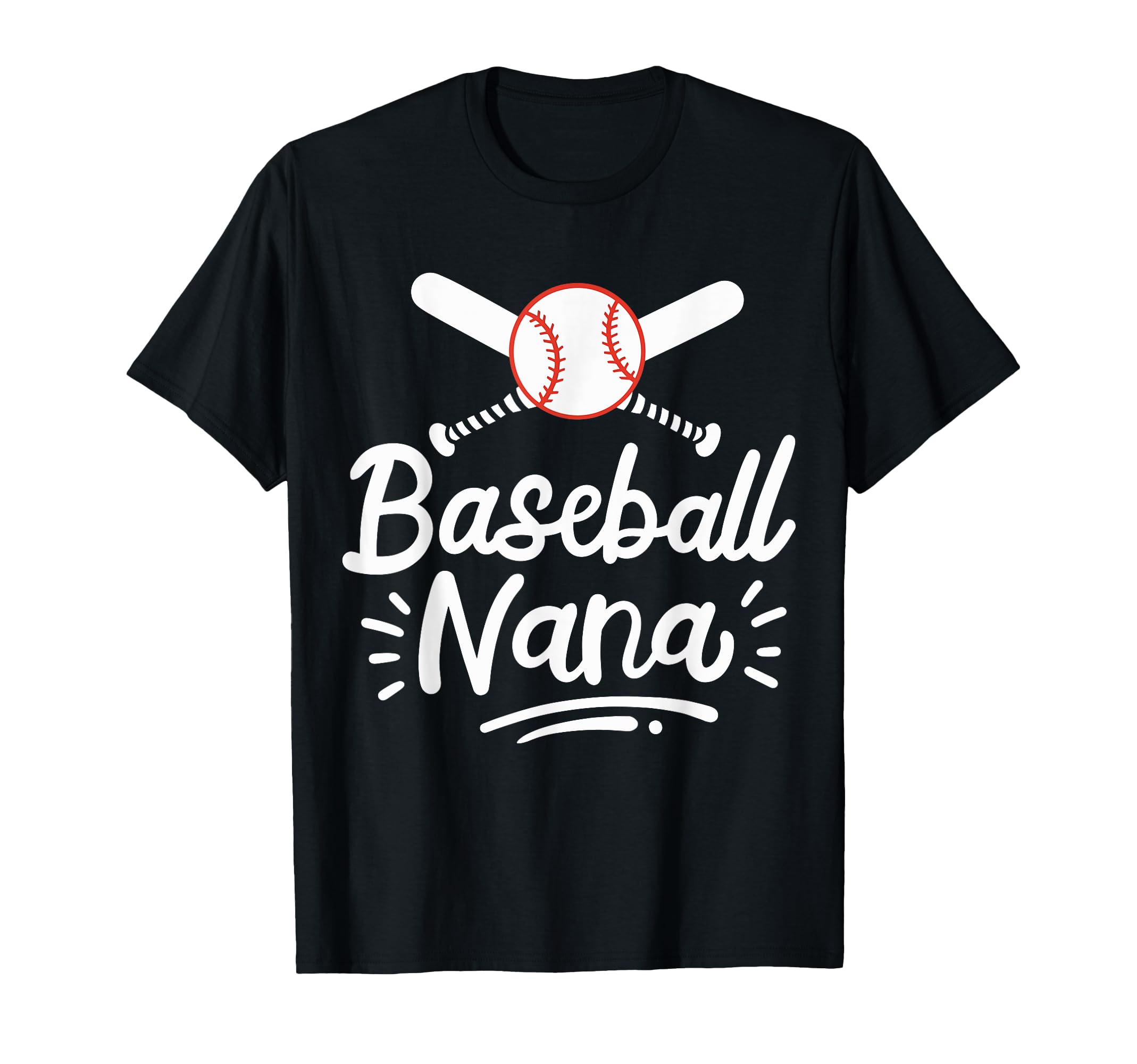 Baseball Nana Grandma Grandmother T-Shirt - Streetwear Style for Adults - T-Shirt, Sweatshirt, Hoodie