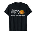 Peace Love Baklava Baklava Lover Food T-Shirt - Graphic Print Men Women - T-Shirt, Sweatshirt, Hoodie