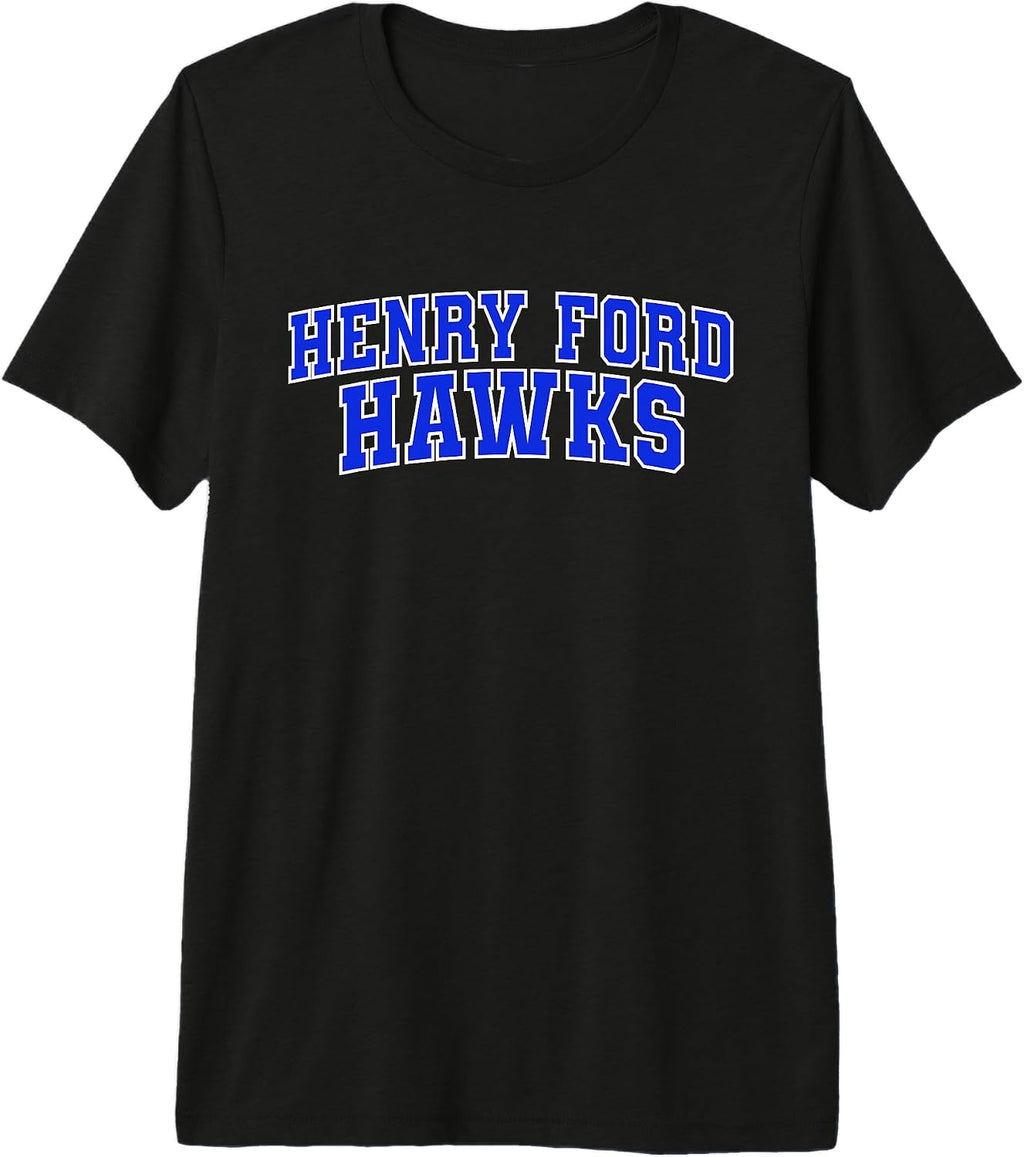 Henry Ford Hawks College Athletics Sports Fan - Adult & Kids T-Shirts, Sweatshirts & Hoodies apparel design preview 1