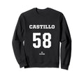 Luis Castillo 58 Mlbpa Cincinnati Sweatshirt - Aesthetic Graphic Unisex - T-Shirt, Sweatshirt, Hoodie