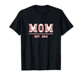 Mom Est 2014 Funny Sports Year T-Shirt - Custom Art Print for Adults - T-Shirt, Sweatshirt, Hoodie