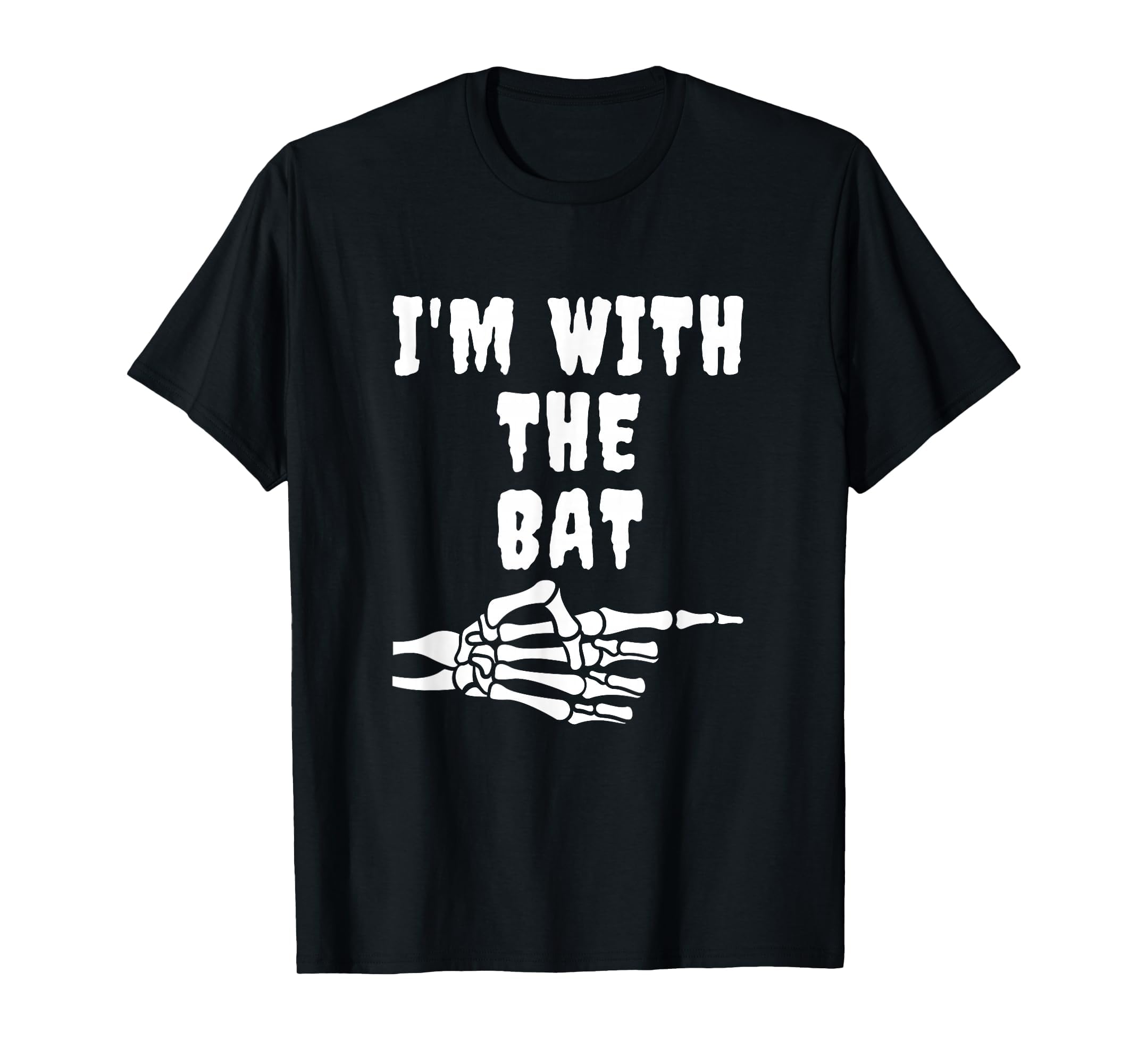 Halloween Funny Im Bat T-Shirt - Graphic Print Men Women - T-Shirt, Sweatshirt, Hoodie