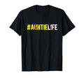 Baseball Softball Auntie Life Softball T-Shirt - Graphic Print for Adults - T-Shirt, Sweatshirt, Hoodie
