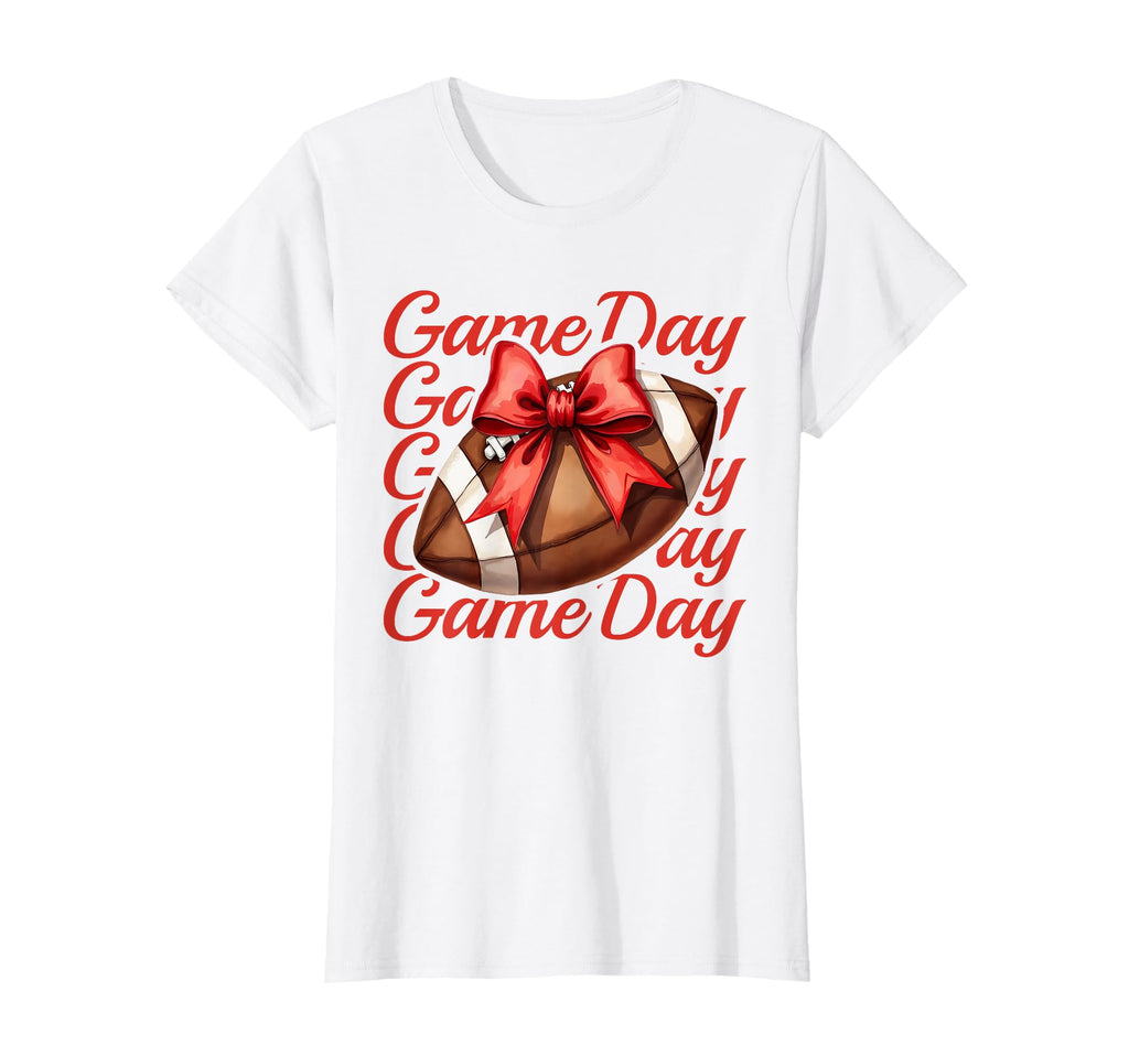Cheer Fall Football Mom Red Game Day T-Shirt - Trendy Graphic Unisex - T-Shirt, Sweatshirt, Hoodie