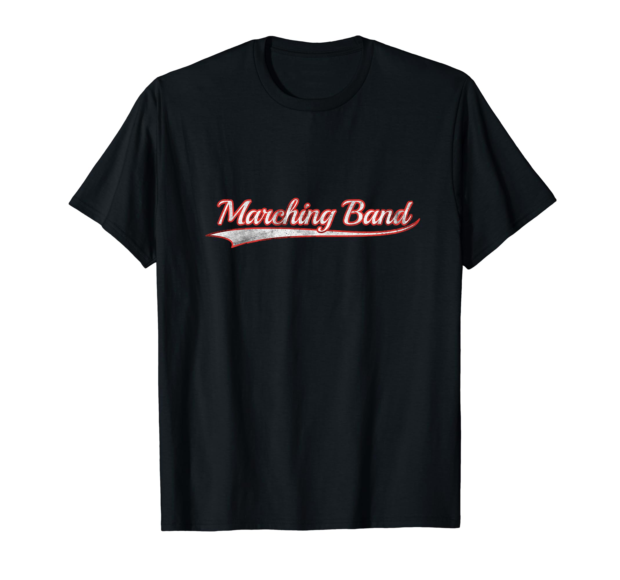 Marching Band Varsity Distressed T-Shirt - Trendy Graphic Men Women - T-Shirt, Sweatshirt, Hoodie
