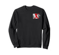 2 Sided Baseball Dad American Sweatshirt - Casual Everyday Wear for Adults - T-Shirt, Sweatshirt, Hoodie