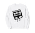 Raised Hip Hop Old School Sweatshirt - Fun Novelty Design for Adults - T-Shirt, Sweatshirt, Hoodie