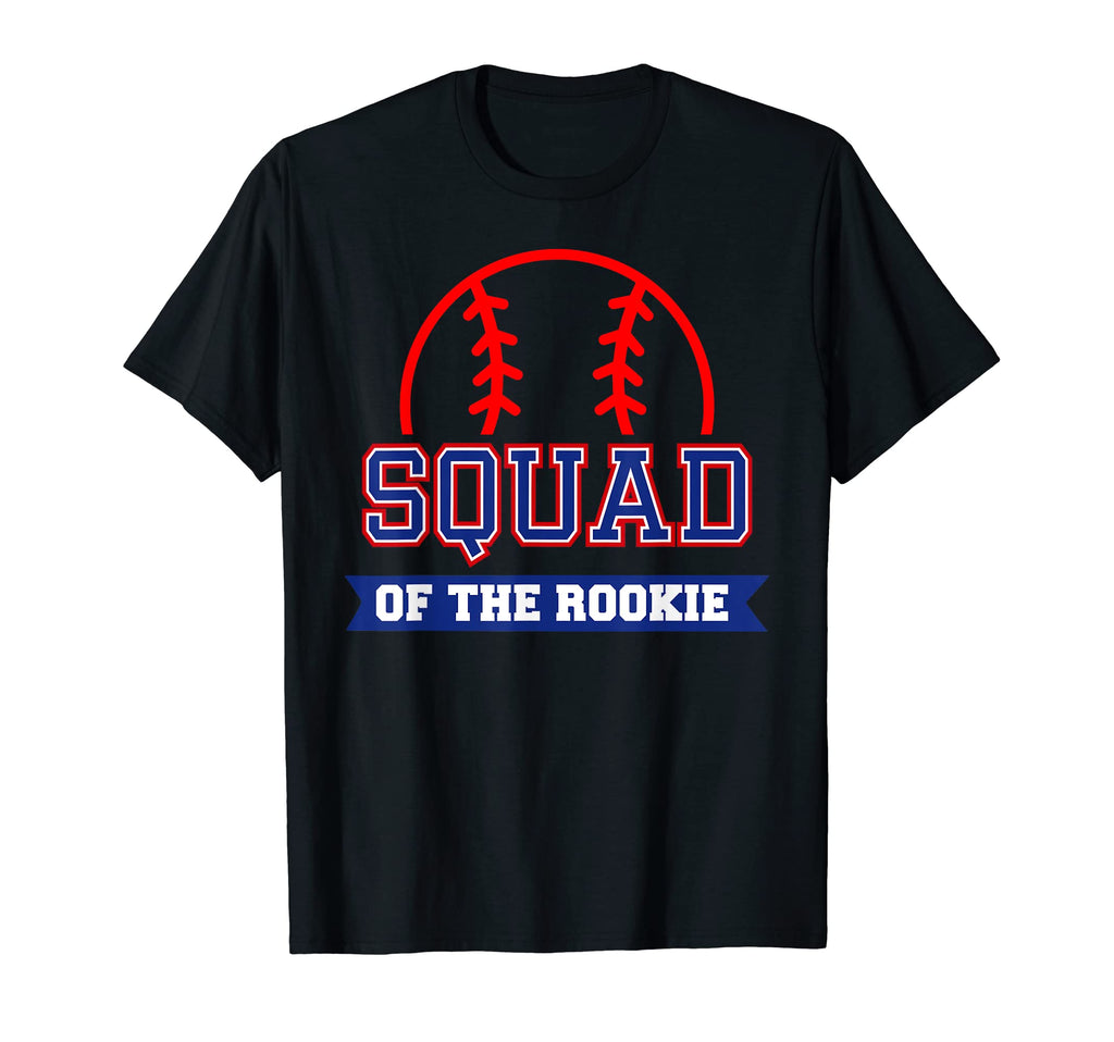 Squad Rookie 1St Birthday Baseball T-Shirt - Custom Art Print Men Women - T-Shirt, Sweatshirt, Hoodie