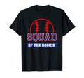 Squad Rookie 1St Birthday Baseball T-Shirt - Custom Art Print Men Women - T-Shirt, Sweatshirt, Hoodie