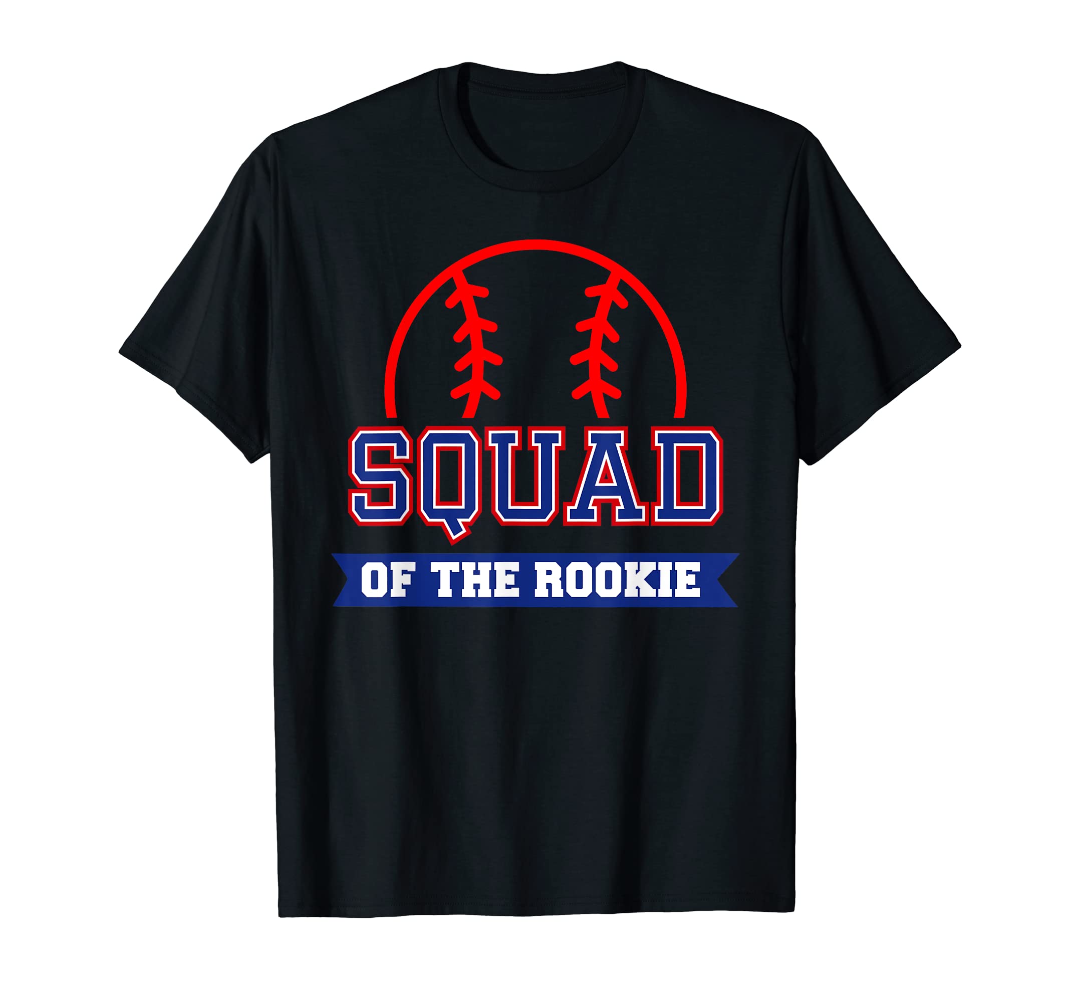 Squad Rookie 1St Birthday Baseball T-Shirt - Custom Art Print Men Women - T-Shirt, Sweatshirt, Hoodie
