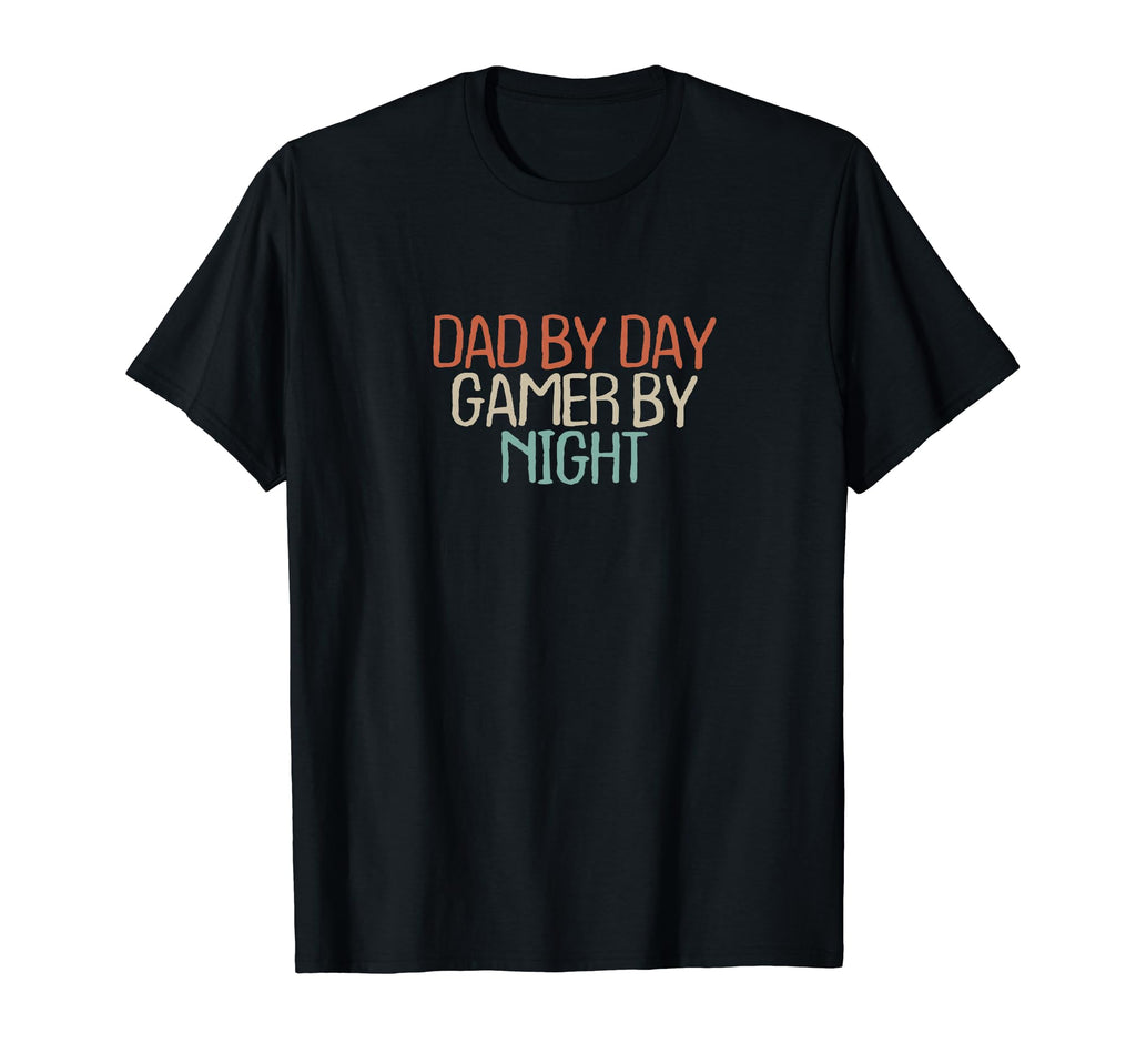 Old Text Dad Day Gamer Night T-Shirt - Trendy Graphic Unisex - T-Shirt, Sweatshirt, Hoodie