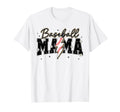 Baseball Mama Lightning Game Day Season T-Shirt - Custom Art Print Unisex - T-Shirt, Sweatshirt, Hoodie