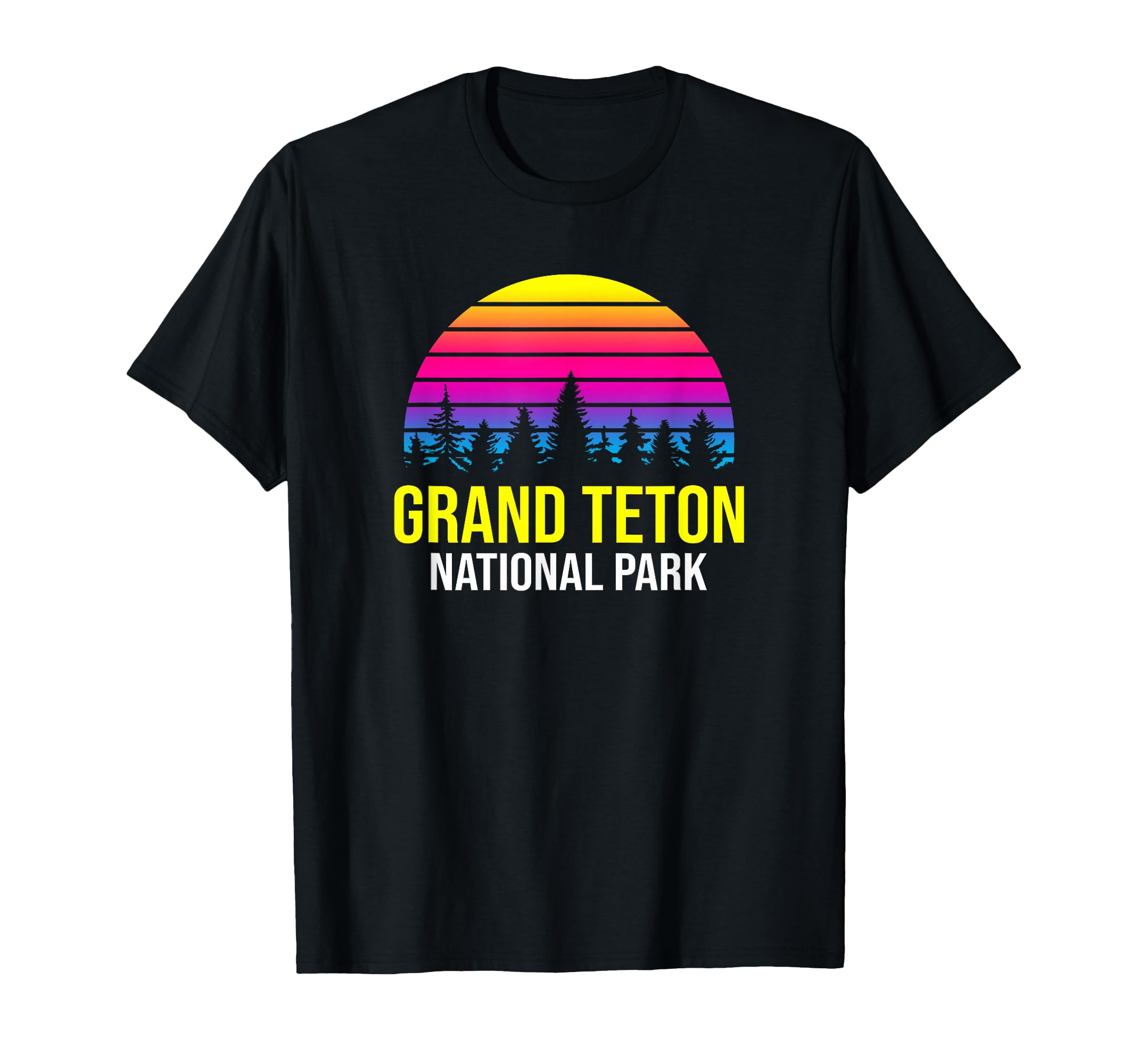 Grand Teton National Park Sunset Family T-Shirt - Trendy Graphic Unisex - T-Shirt, Sweatshirt, Hoodie