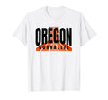 Corvallis Oregon Orange Black Corvallis T-Shirt - Unique Graphic Unisex - T-Shirt, Sweatshirt, Hoodie