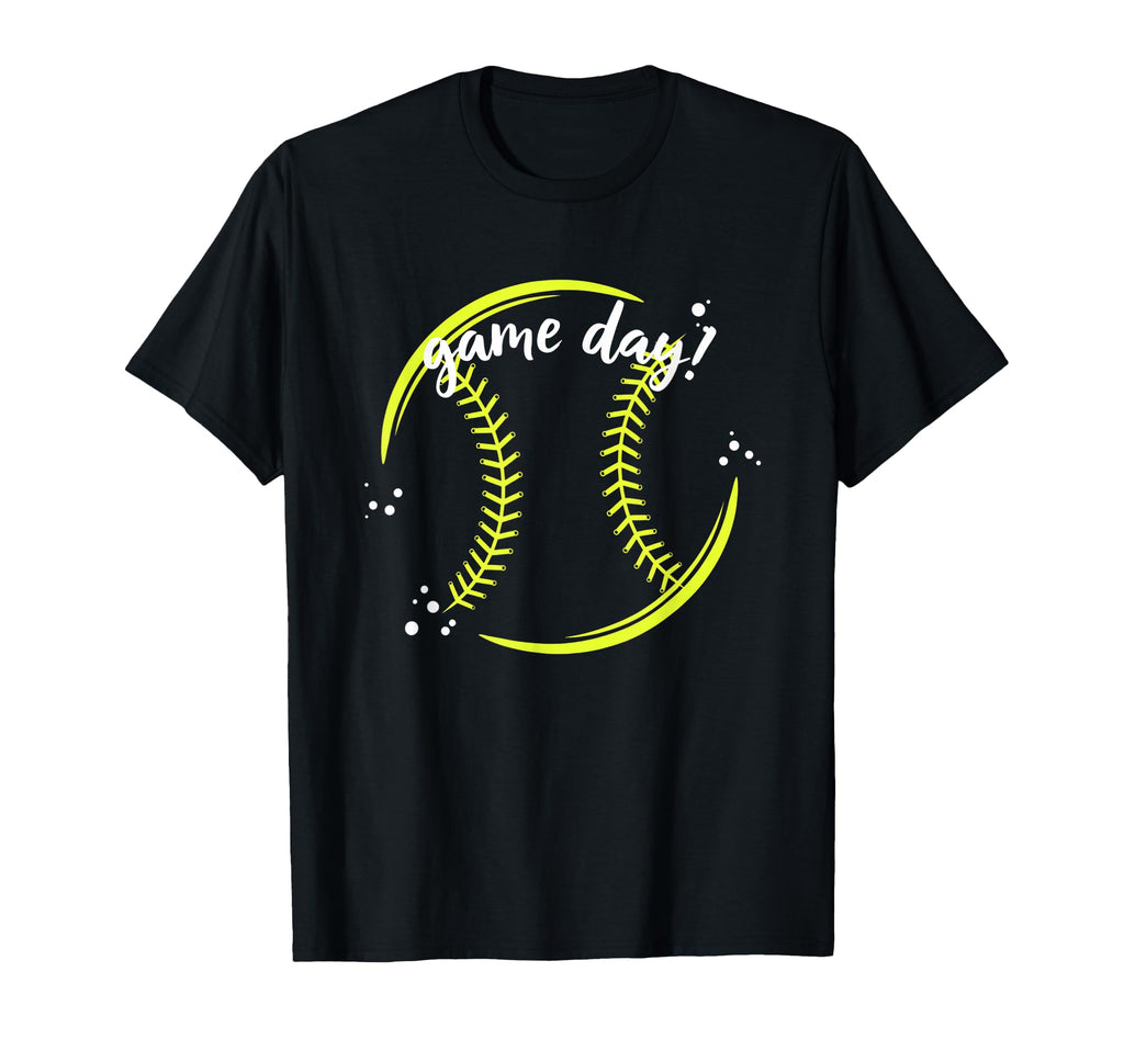 Softball Mom Game Day Game Day Mom T-Shirt - Minimalist Print Men Women - T-Shirt, Sweatshirt, Hoodie