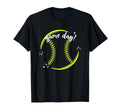 Softball Mom Game Day Game Day Mom T-Shirt - Minimalist Print Men Women - T-Shirt, Sweatshirt, Hoodie